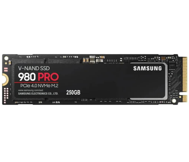 Samsung 250GB M.2 PCIe Gen4 NVMe 980 PRO - 593194 - zdjęcie